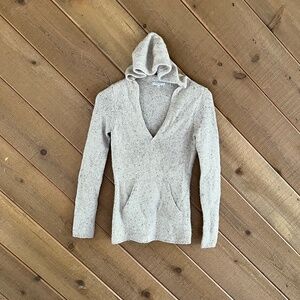 VINCE hooded poncho sweater, Size XS